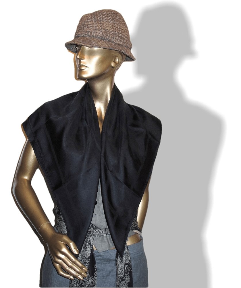 Hermes Rare issue So Black Bolduc Twill 90cm, NIB! - poupishop