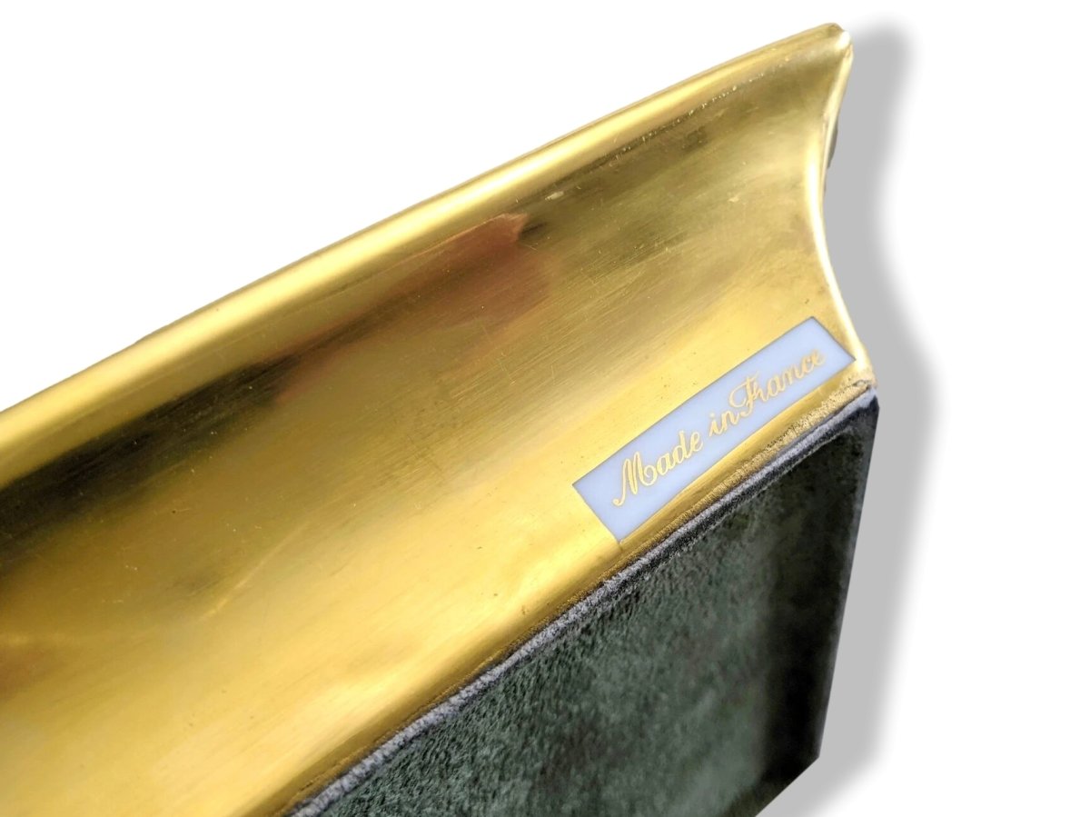 Hermes Rare vintage Gilded with fine gold BIRD Mdme la Torre Limoges Porcelain Cigar Ashtray GM, Superb! - poupishop