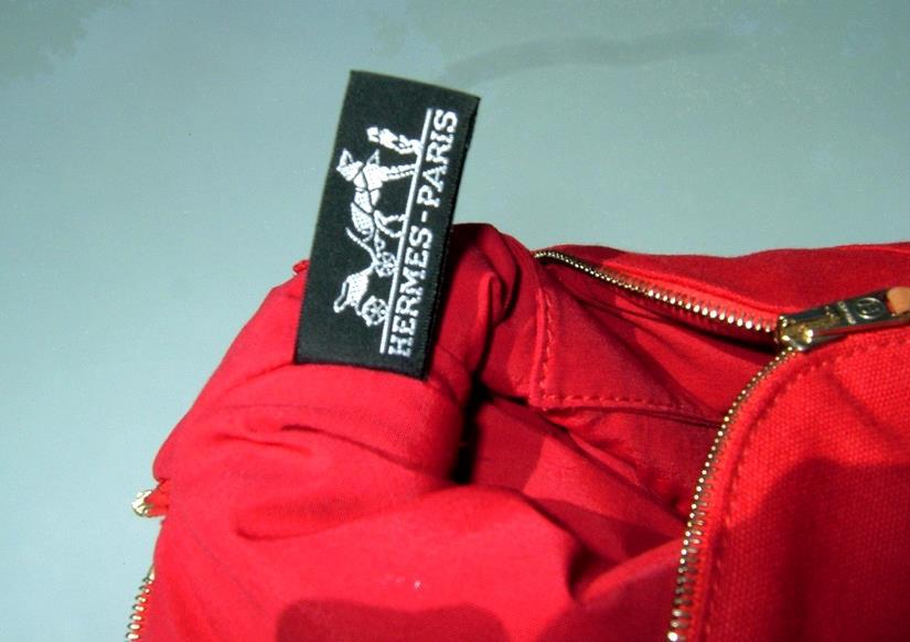 Hermes Red Bolide Travel Cosmetic Bag Pochette MM, New! - poupishop