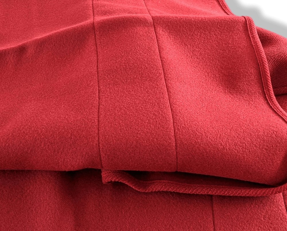 Hermes Red H/Orange 100% Wool - Laine HORSE BLANKET PLAID SELLIER 180 x 145 cm, BNIB! - poupishop