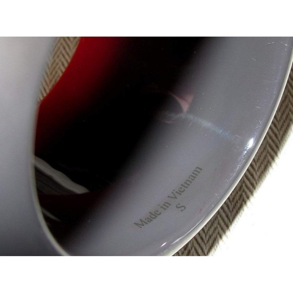 Hermes Red/Brown/Grey Laquered Wood Bangle Bracelet GM, New! - poupishop