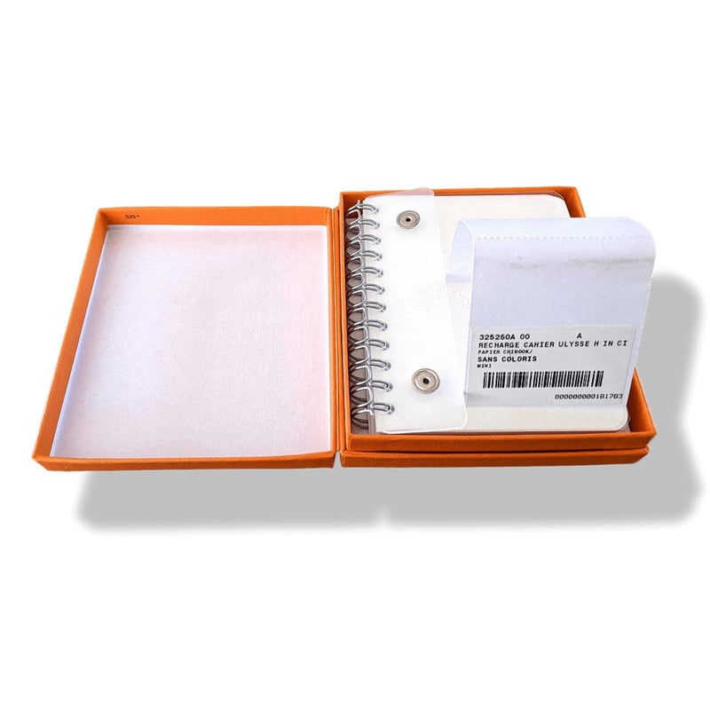 Hermes Refill ULYSSE MINI Notebook in Chinook Paper, BNIB! - poupishop