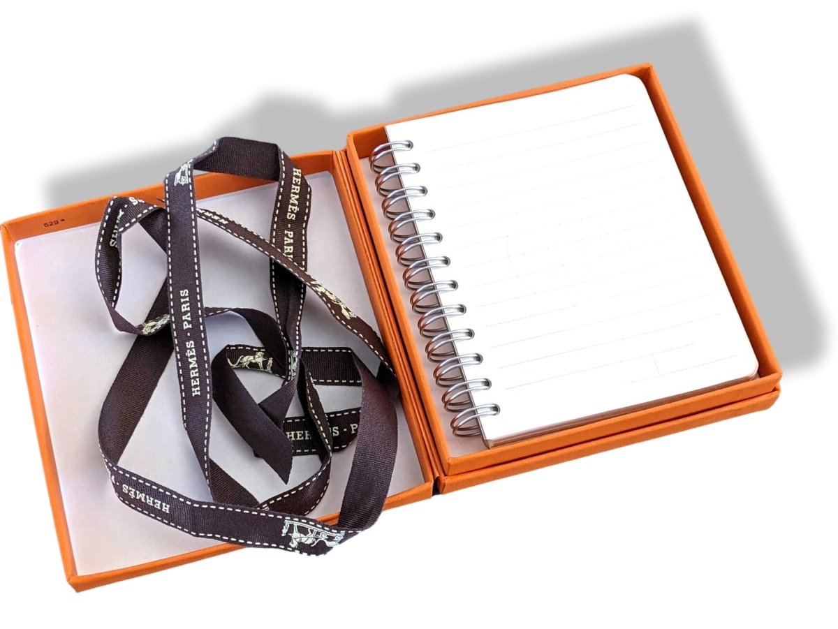 Hermes Refill ULYSSE MINI Notebook in Lined Chinook Paper, BNIB! - poupishop