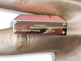 Hermes Rose Azalee Enamel/Permabrass "Curiosite Kelly Bag" Curiosity Lacquer Amulette Pendant Charm, New in Pochette! - poupishop