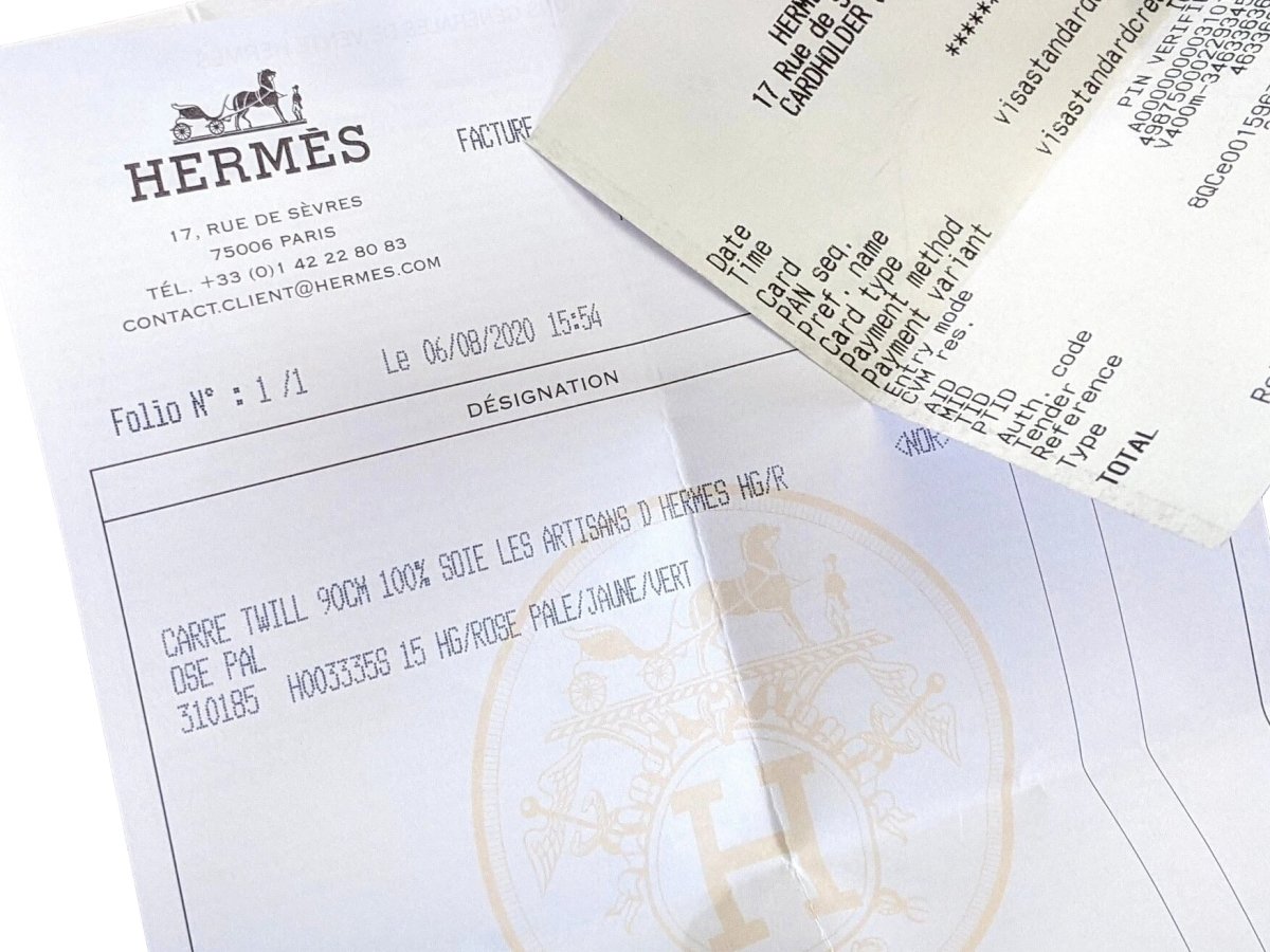 Hermes Rose Pale/Jaune/Vert LES ARTISANS D'HERMES by Akira Yamaguchi Twill 90cm, BNIB! - poupishop