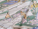 Hermes Rose Pale/Vert Amande LES ARTISANS D'HERMES by Akira Yamaguchi Twill 90cm, NWT! - poupishop