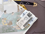 Hermes Rose Pale/Vert Amande LES ARTISANS D'HERMES by Akira Yamaguchi Twill 90cm, NWT! - poupishop