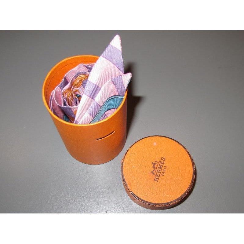 Hermes Rose/Turquoise Brides de Gala Bayadere Twilly, Box! - poupishop