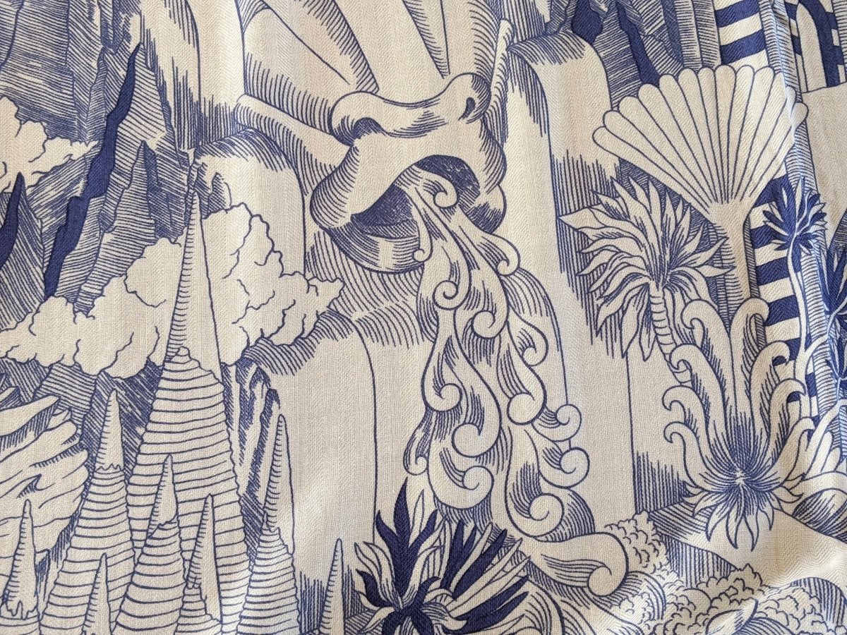Hermes [S07] Blanc/Encre COSMOGRAPHIA UNIVERSALIS by Jan Bajtlik Cashmere Shawl 140, BNWTIB! - poupishop