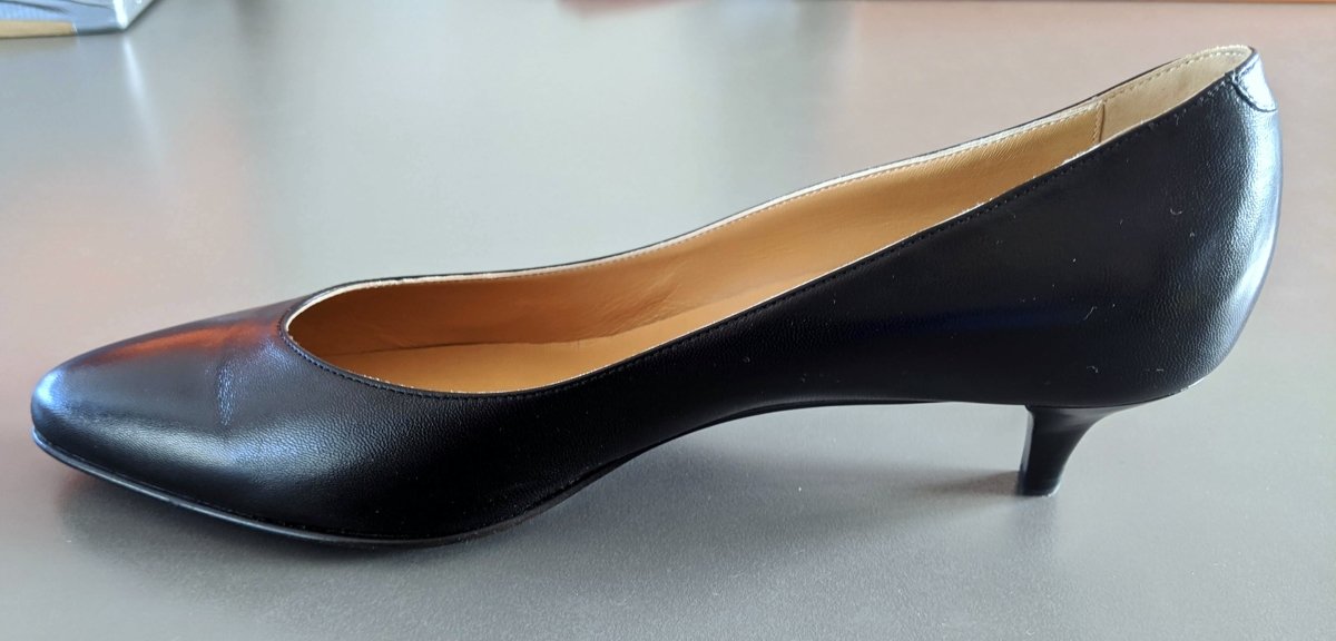 Hermes [SH11] Black Box FAUBOURG Pointed Toe Women Shoes Sz 40, BNIB! - poupishop