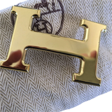 Hermes Shiny Permabrass Buckle H 32mm