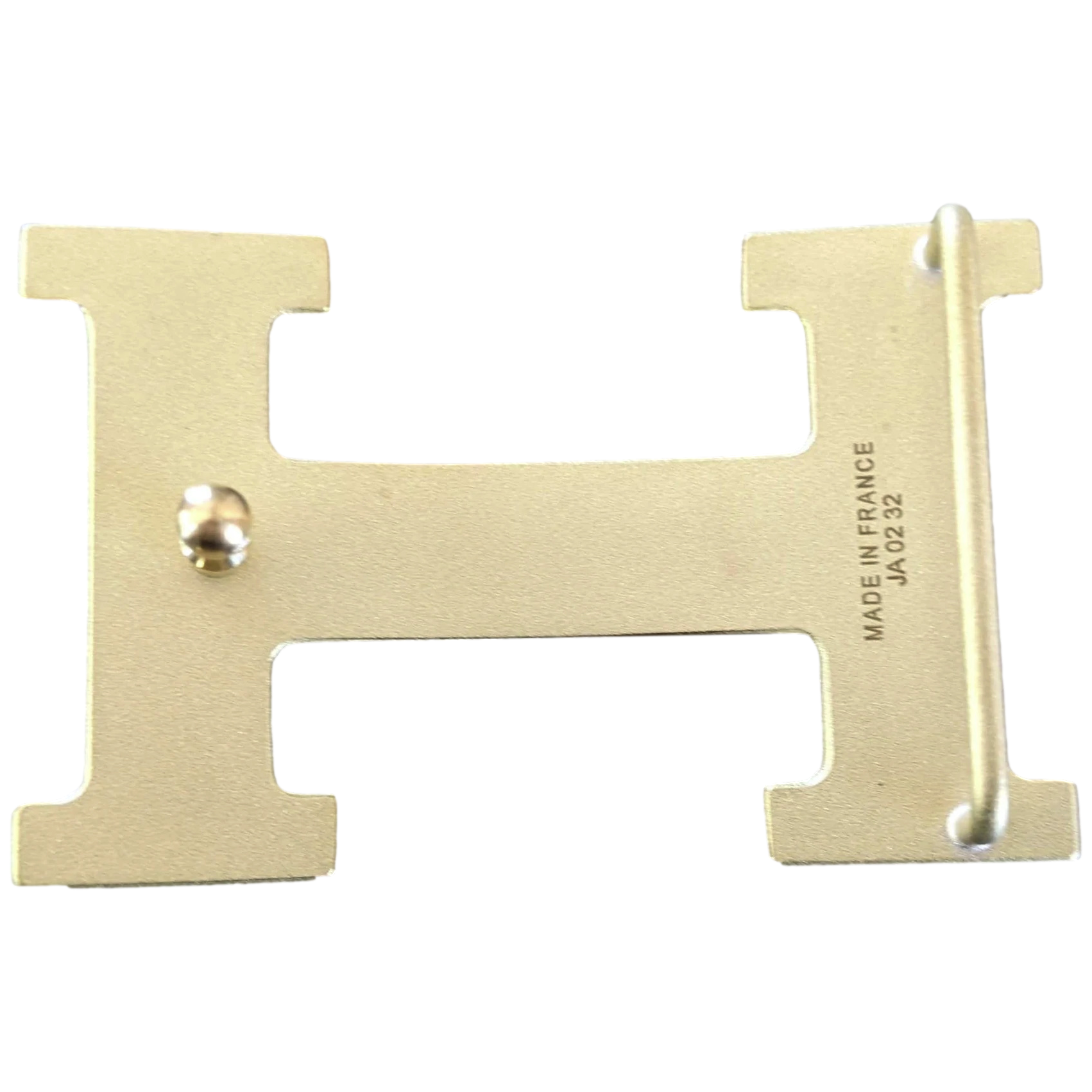 Hermes Shiny Permabrass Buckle H 32mm