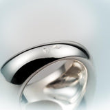 Hermes Shiny Sterling Silver 925 Rodeo Ring GM with Tiny Flaw - poupishop