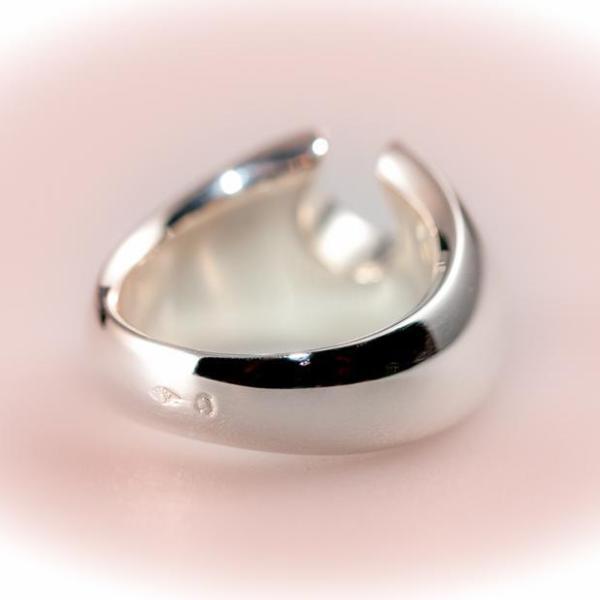 Hermes Shiny Sterling Silver 925 Rodeo Ring PM, NIB! - poupishop