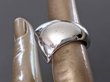 Hermes Shiny Sterling Silver 925 Rodeo Ring TGM with Tiny Flaw, Sz 52 - poupishop