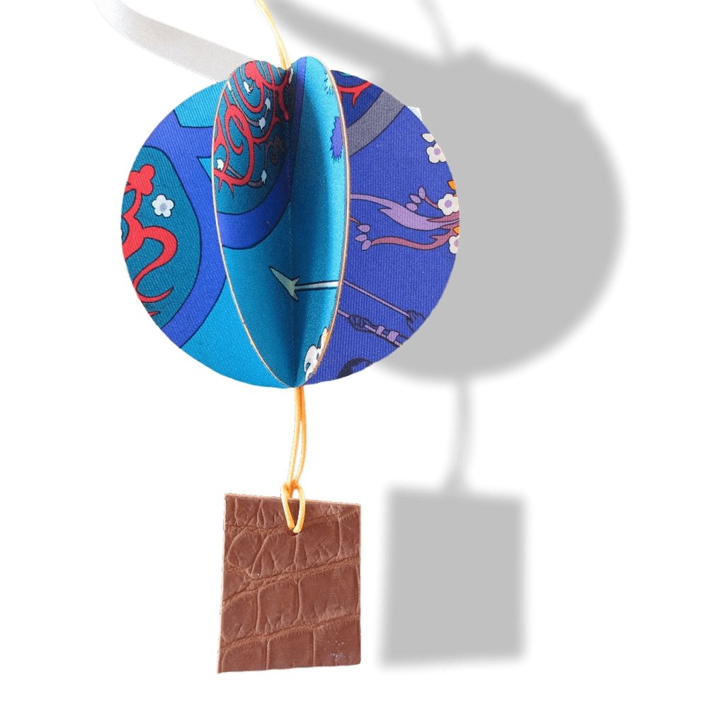 Hermes Silk Opening Store in Italy Dreamcatcher or Christmas Ornament Vip Gift, Box! - poupishop