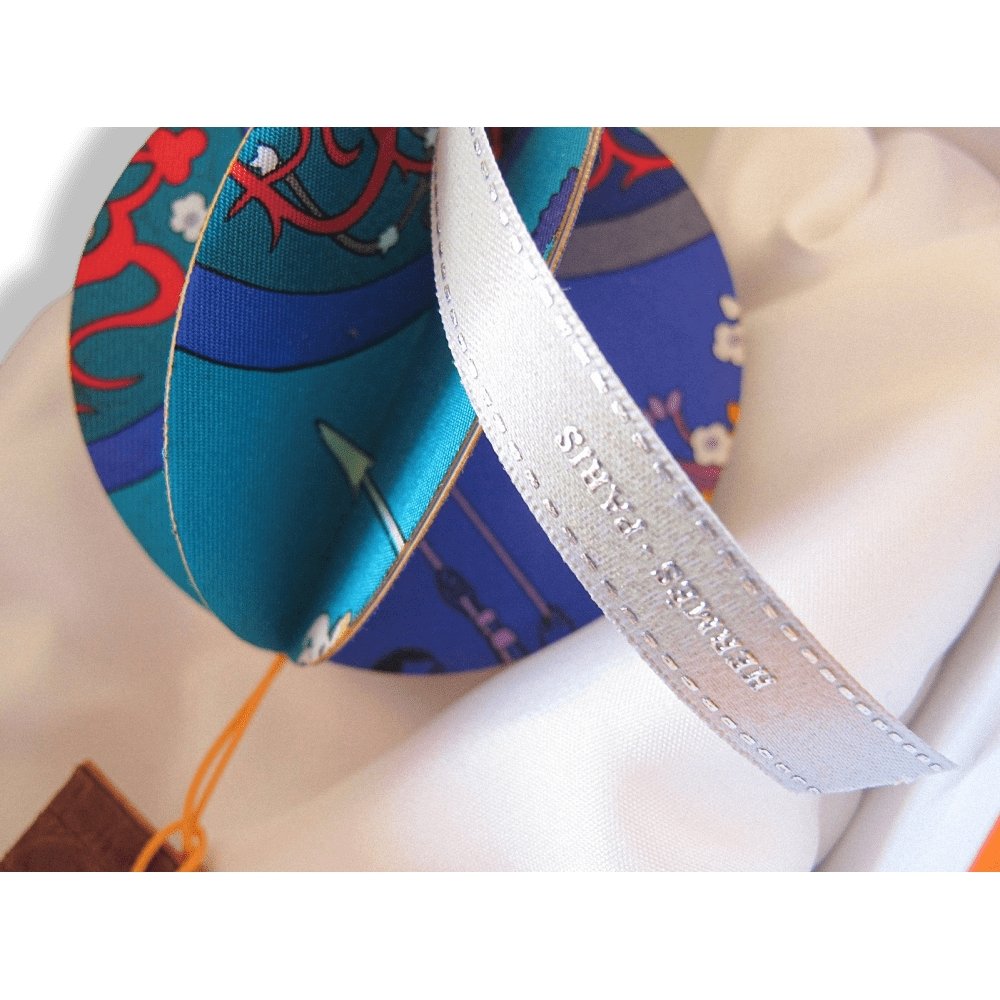 Hermes Silk Opening Store in Italy Dreamcatcher or Christmas Ornament Vip Gift, Box! - poupishop