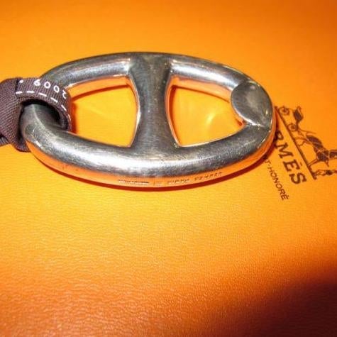 Hermes Silver Chaine d' Ancre Bottle Opener - poupishop