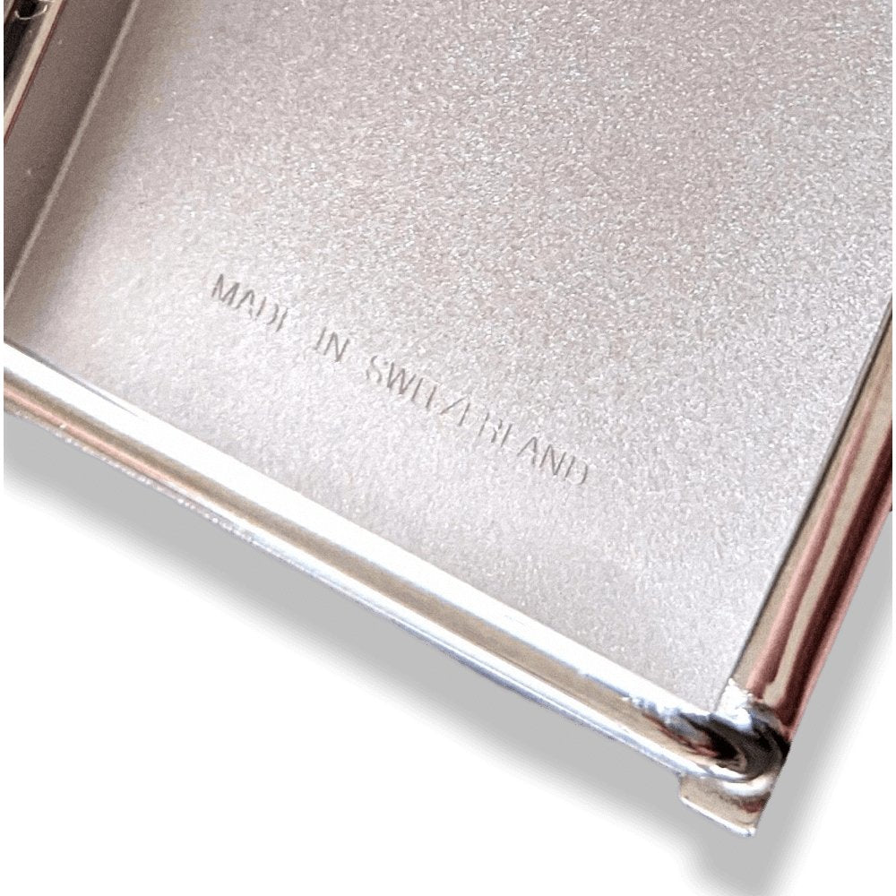 Hermes Silver DEPART Buckle H 32 mm, New in Orange Pochette! - poupishop