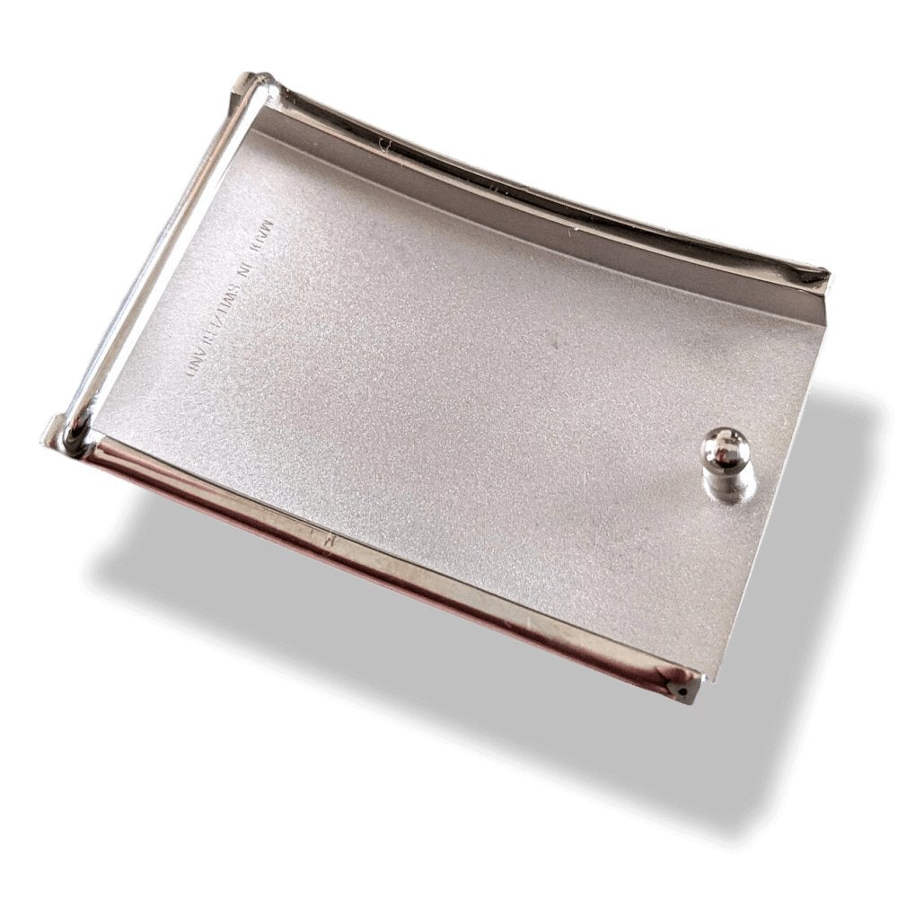 Hermes Silver DEPART Buckle H 32 mm, New in Orange Pochette! - poupishop