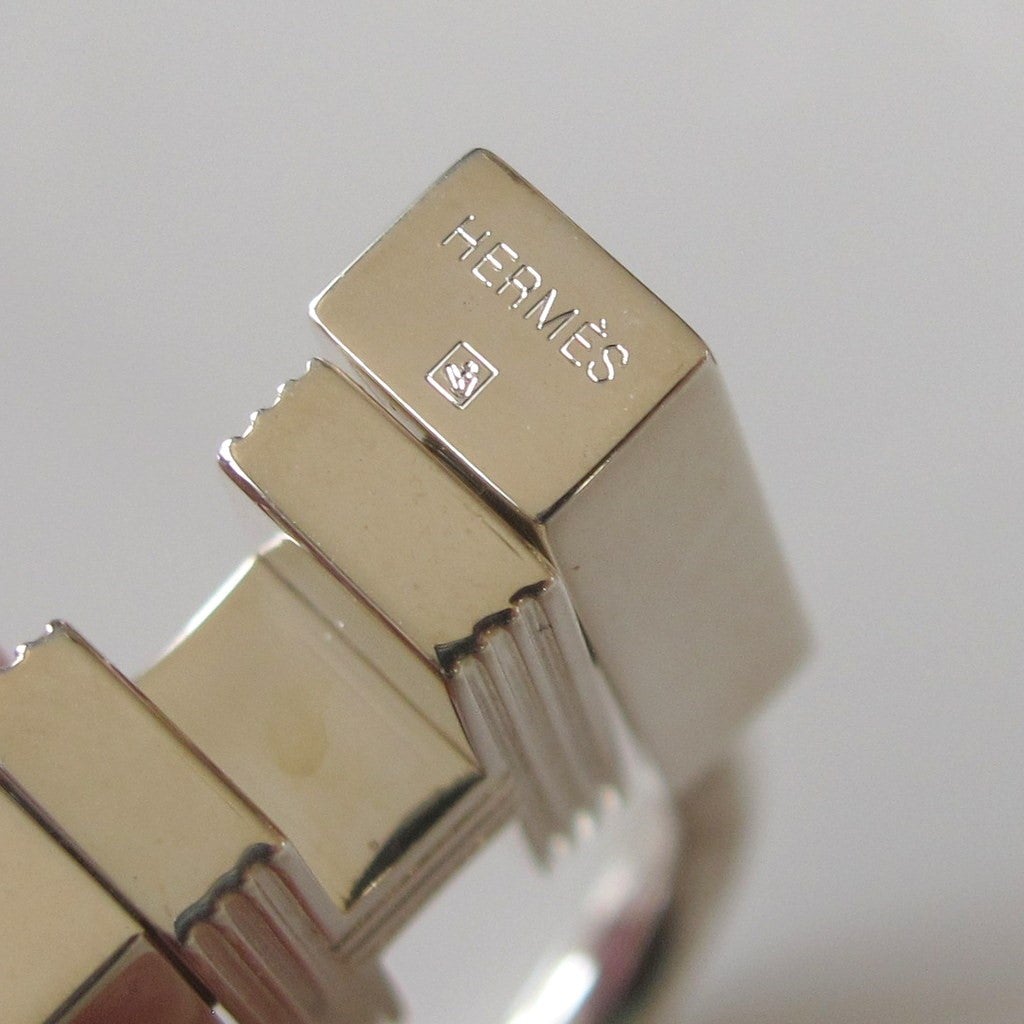 Hermes Silver H Cadenas Key Ring, Bag Charm, New! - poupishop
