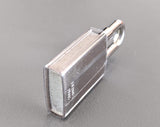 Hermes Silvered CONTE ET RACONTE Cadenas Lock Charm, Brand New in Sealed Box! - poupishop