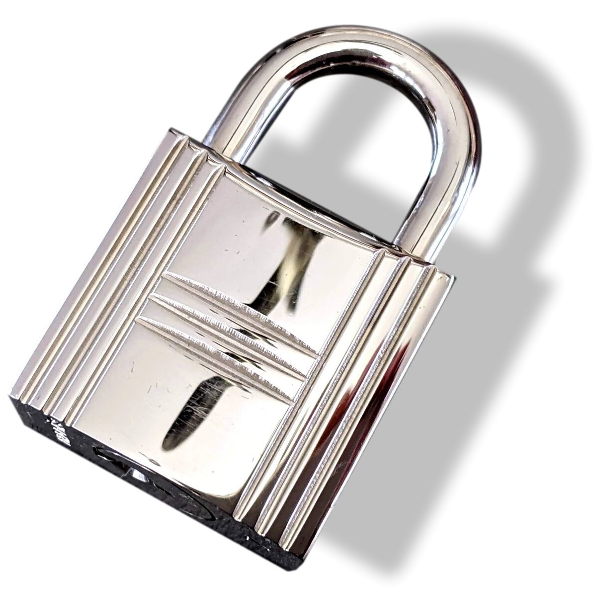 Hermes Silver&Palladium CADENAS GM Nr7 Without Keys for Big and Travel Bags! - poupishop