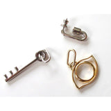 Hermes Single CURIOSITE Charms Pierced Earring , NIB! - poupishop