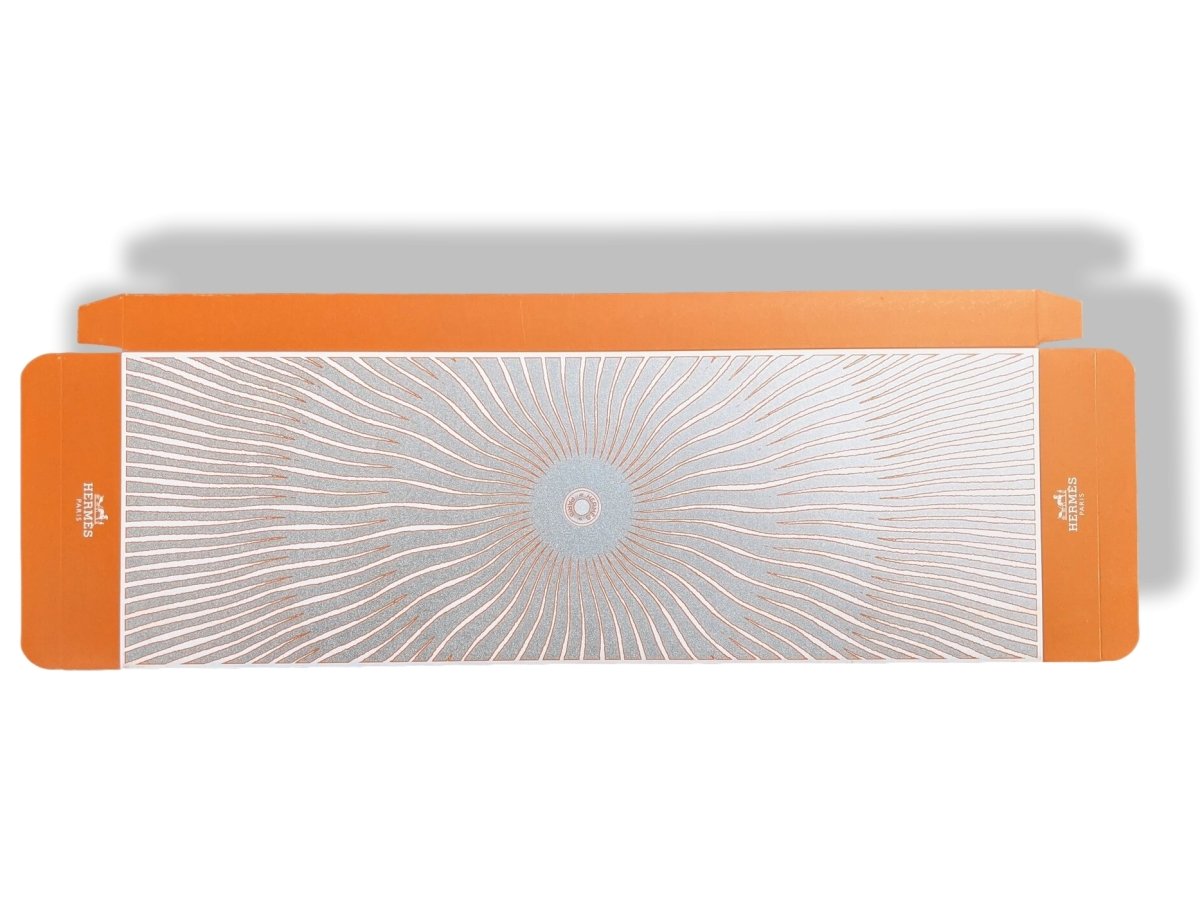 Hermes SOLEIL Overbox for Tie, New! - poupishop