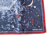 Hermes 1999 Bleu/Rouge Special Issue "Annee des Etoiles" by Maglione Twill 45cm