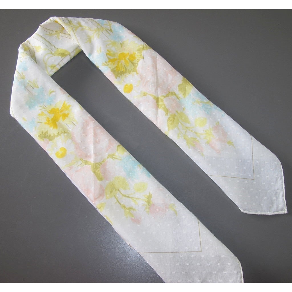 Hermes Special Issue Romantique Plumetis of Cotton Scarf 90cm, Rare! - poupishop
