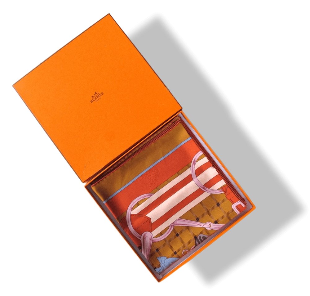 Hermes Special Issue Saut au Grand Palais 2015 TATERSALE Twill 90cm, Limited in Box! - poupishop
