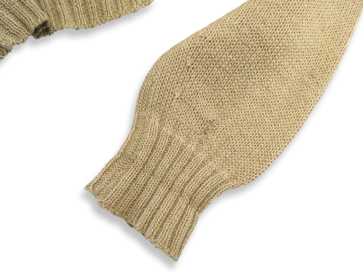 Hermes Sport Men's Beige Mohair/Alpaga/Acrylic/Suede V-Neck Cardigan Sz 54, Pur luxe! - poupishop