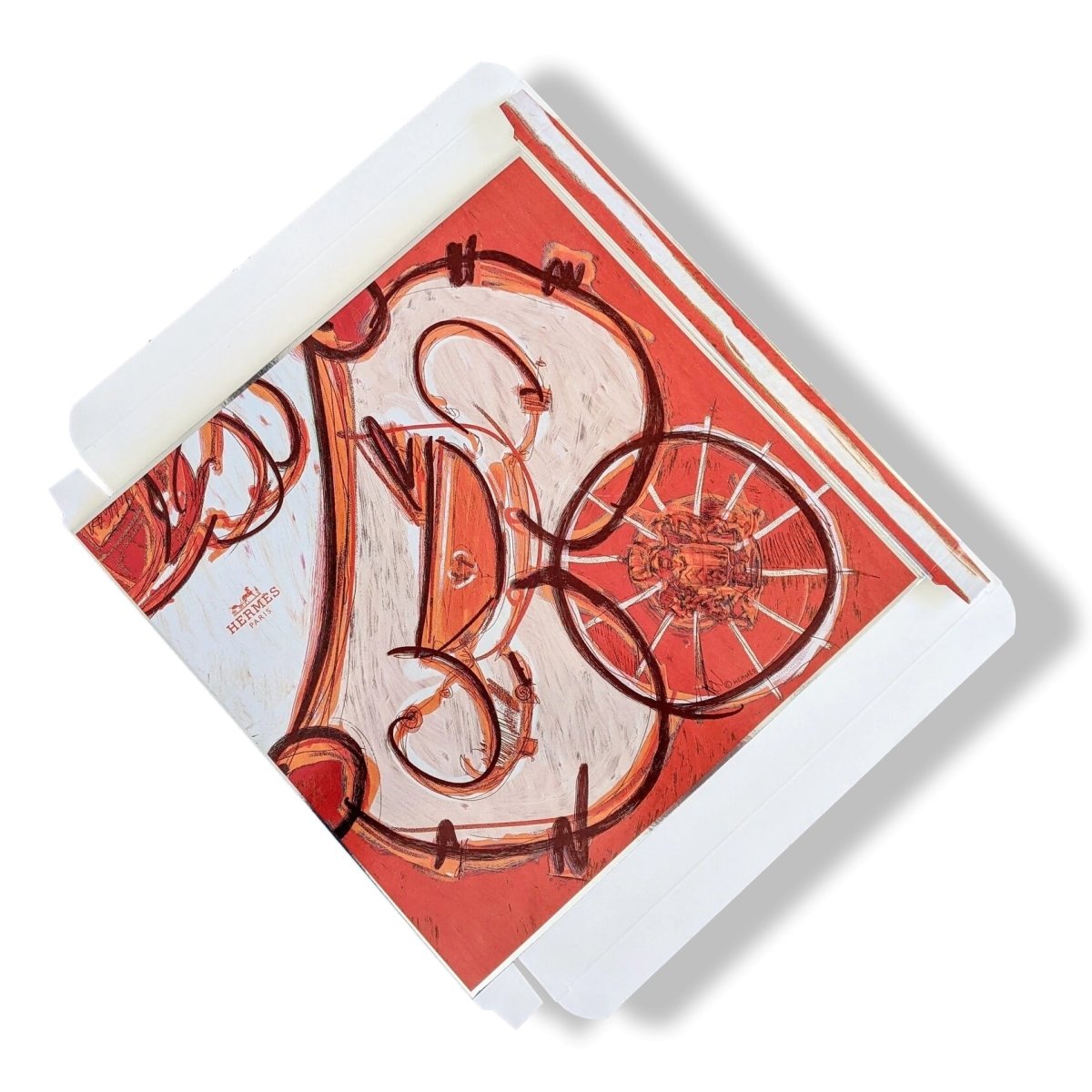 Hermes SPRINGS Overbox for Carre 90cm cm, New! - poupishop