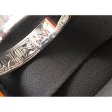 Hermes Sterling Silver Impulsive Touareg Unisex Bracelet, Ret. $990cm, NIB! - poupishop
