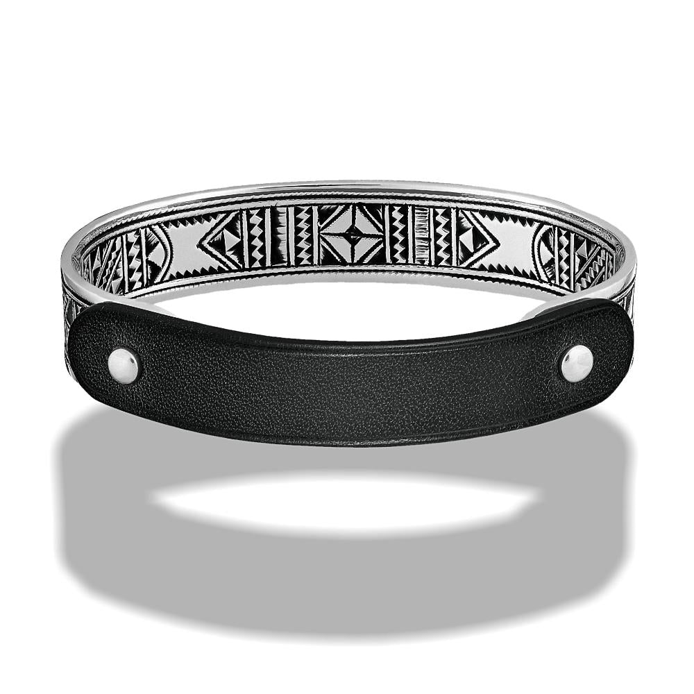 Hermes Sterling Silver Impulsive Touareg Unisex Bracelet, Ret. $990cm, NIB! - poupishop