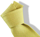 Hermes [T4] Absinthe POKER Heavy Twill Silk Tie 8 cm, BNWT! - poupishop