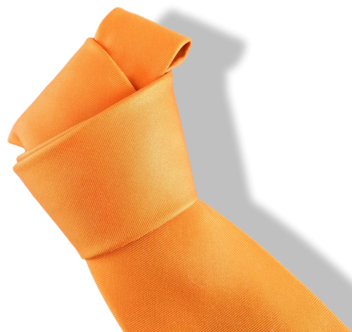 Hermes [T6] Pumpkin SABLIERS Recto Verso Silk Tie 8 cm, BNWT! - poupishop