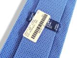 Hermes [T7] Middle Blue/Jean Blue H PIPPA Heavy Silk Tie 8 cm, BNWT! - poupishop