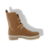 Hermes Tobacco Calfskin & Shearling Sheep BOTTINES VEAU Women Boots Shoes, Sz 41, New with Dustbags in Box! - poupishop