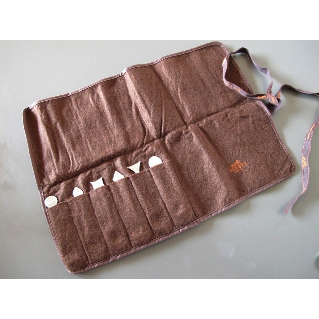 Hermes Touareg AG 925 Touareg 6 Moka Spoons, New! - poupishop