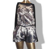 Hermes Twilllaine Mythiques Phoenix Tunic Mini Dress & Veau Barenia Belt, Sz40 - poupishop