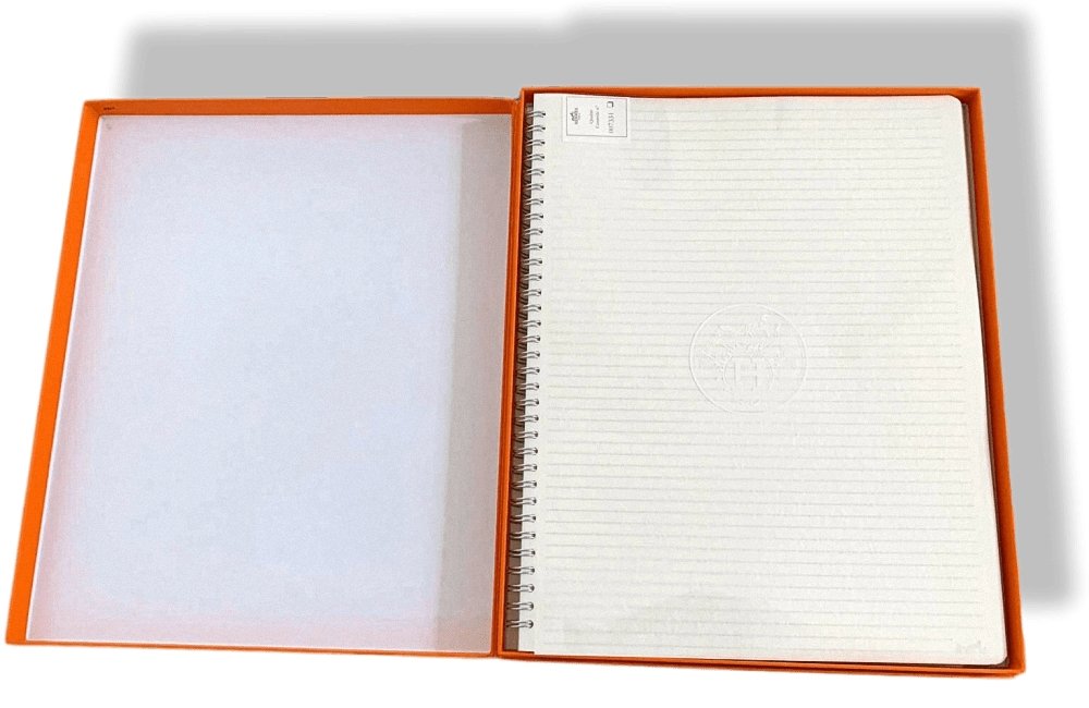 Hermes ULYSSE GM Plain Notebook Refill, NWTIB! - poupishop