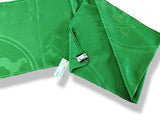 Hermes Vert Billard ETOLE NEW LIBRIS CONFESSIONS D'EX-LIBRIS Muffler Fringed 85% Cashmere/15% Silk 75 x 210 cm, BNWT! - poupishop