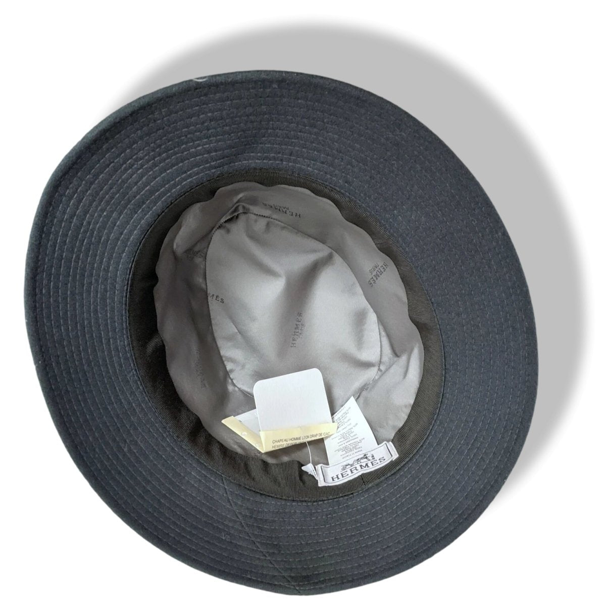 Hermes Vert de Gris 100% Cashmere LEON Men's Hat, BNWT! - poupishop