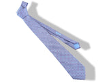 Hermes Vintage 1960s Bleu Gris/Framboise Twill Silk Tie 8,5 CM, 172 FA, Mint! - poupishop