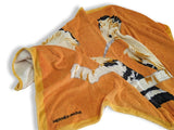 Hermes Vintage 1990cms Les Huppes Birds Beach Towel Inspired by Xavier de Poret, Rare! - poupishop