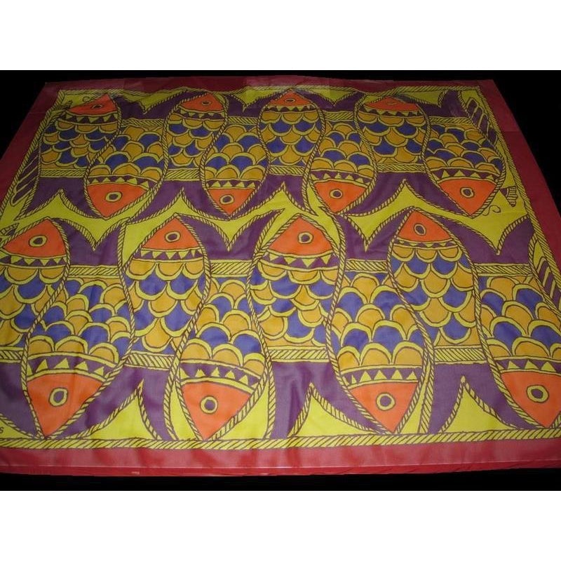 Hermes Vintage Fish Batik Cotton Pareo - poupishop