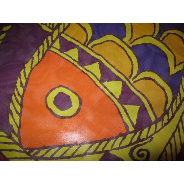 Hermes Vintage Fish Batik Cotton Pareo - poupishop
