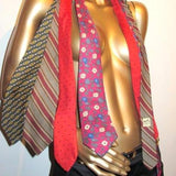 Hermes Vintage Lot of 4 Twill Silk Ties - poupishop